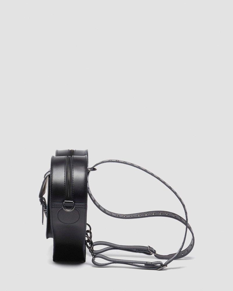 Heart Shaped Hardware Kiev Leather Bag 7