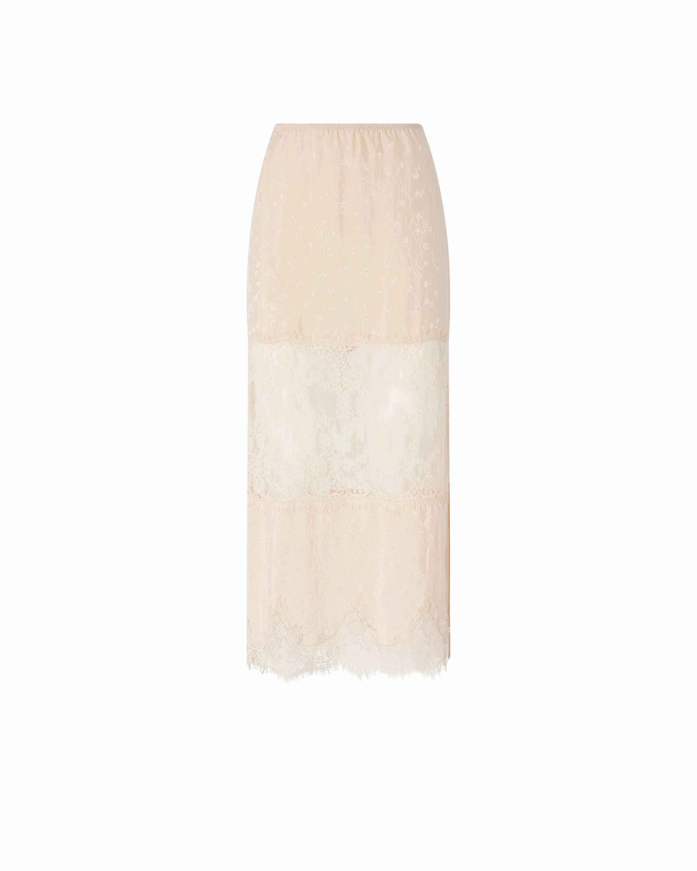 LACE PENCIL SKIRT - 1
