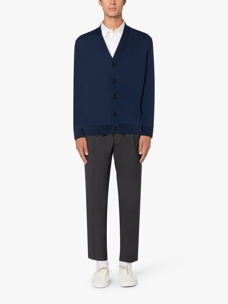 Mackintosh NAVY COTTON CARDIGAN outlook