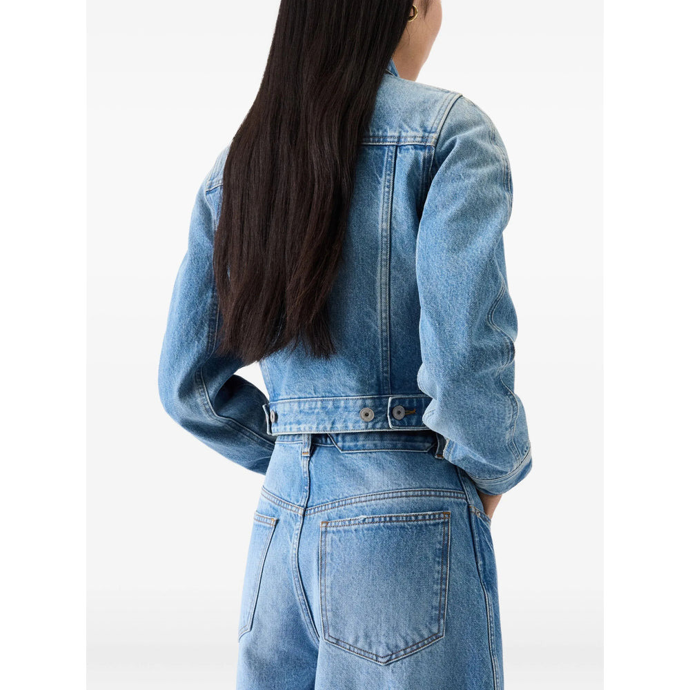 Jacquemus Blue Jackets - Denim Jackets Women - 3