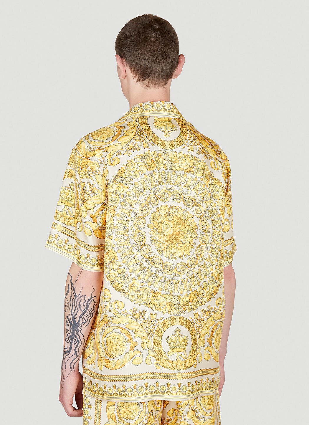 Barocco Silk Shirt - 4