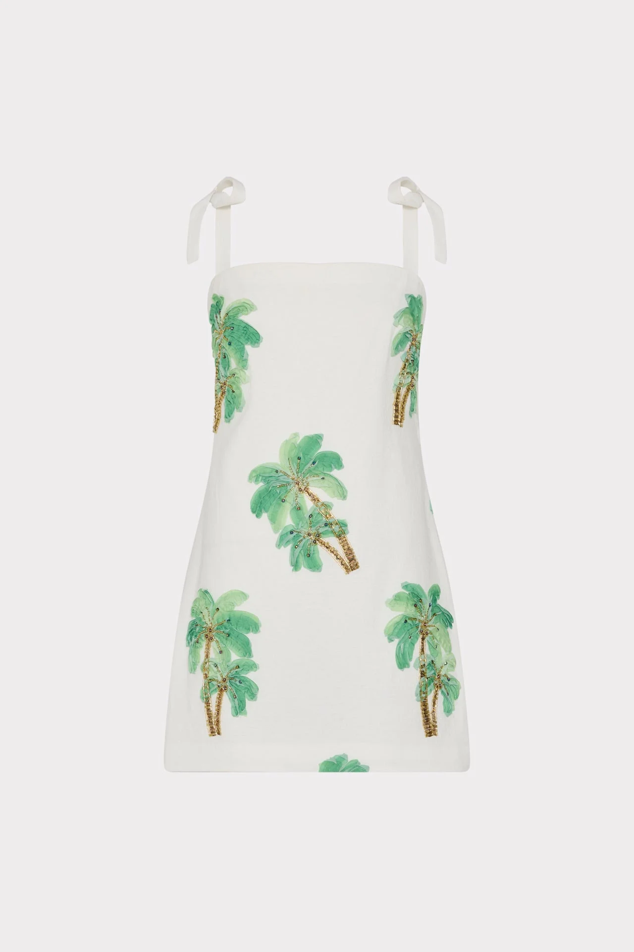 Ceri Embroidered Mini Dress - 1