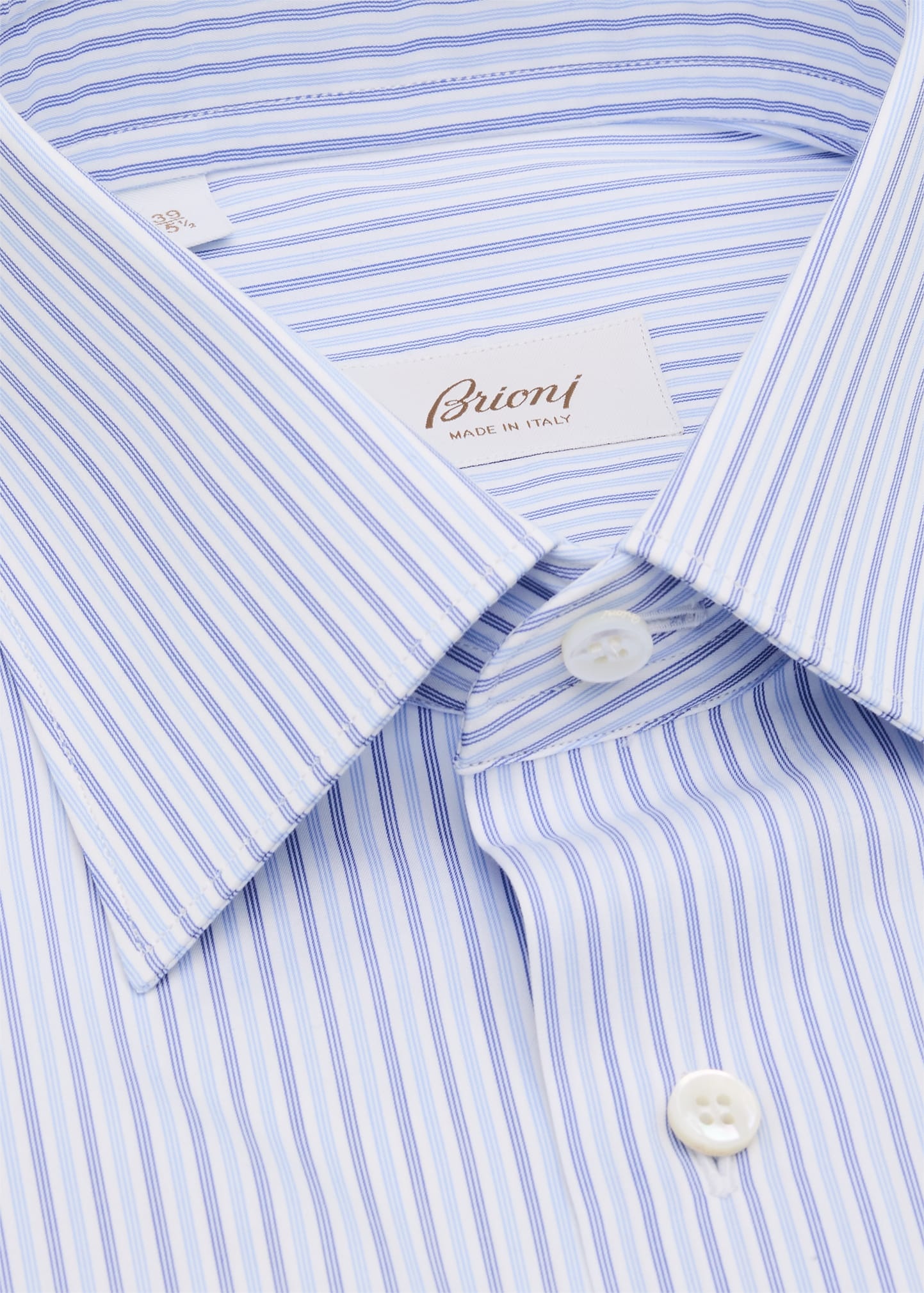 Men's Cotton Multi-Stripe Dress Shirt - 2