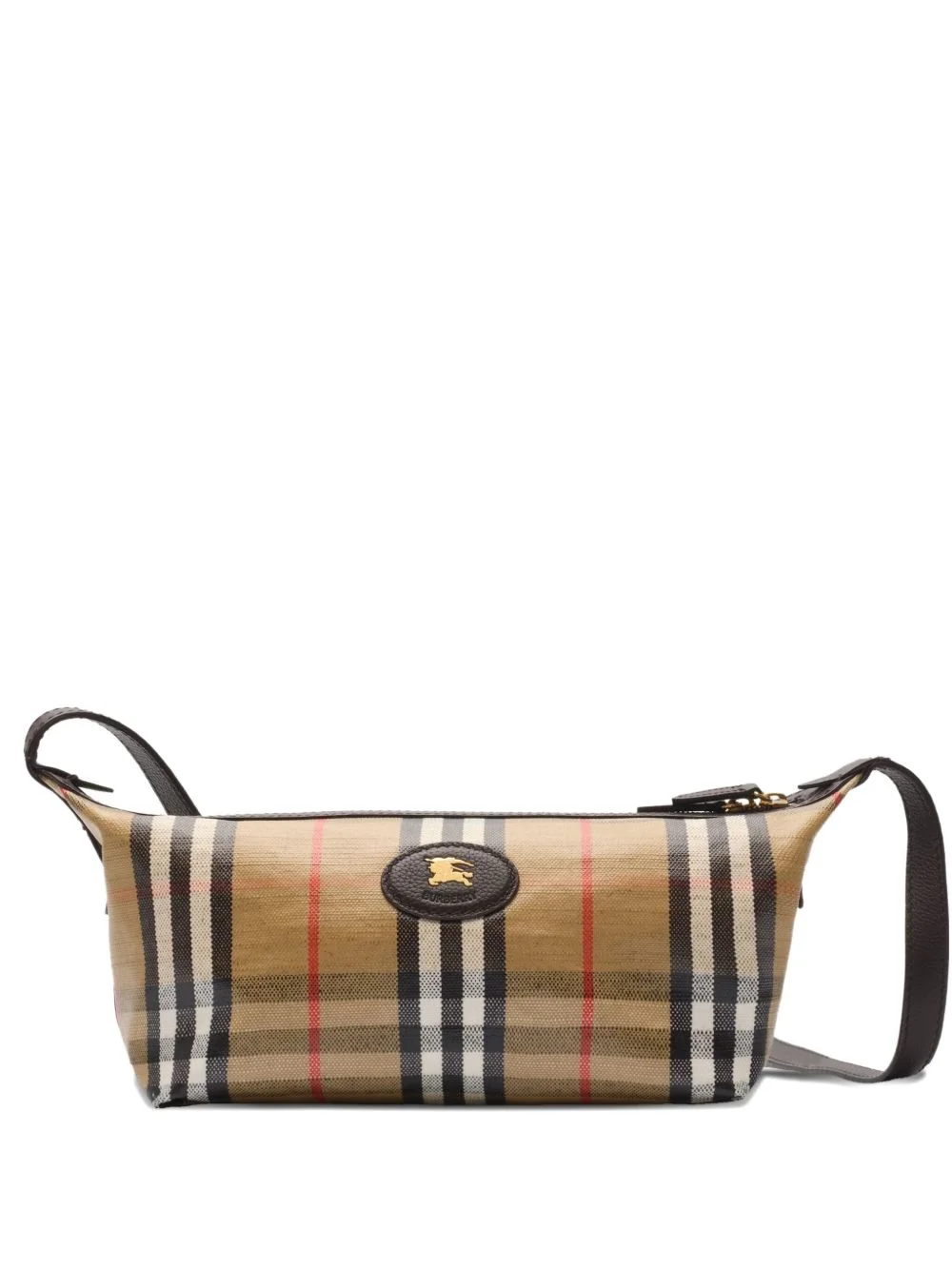 Highlands checked messenger bag - 1