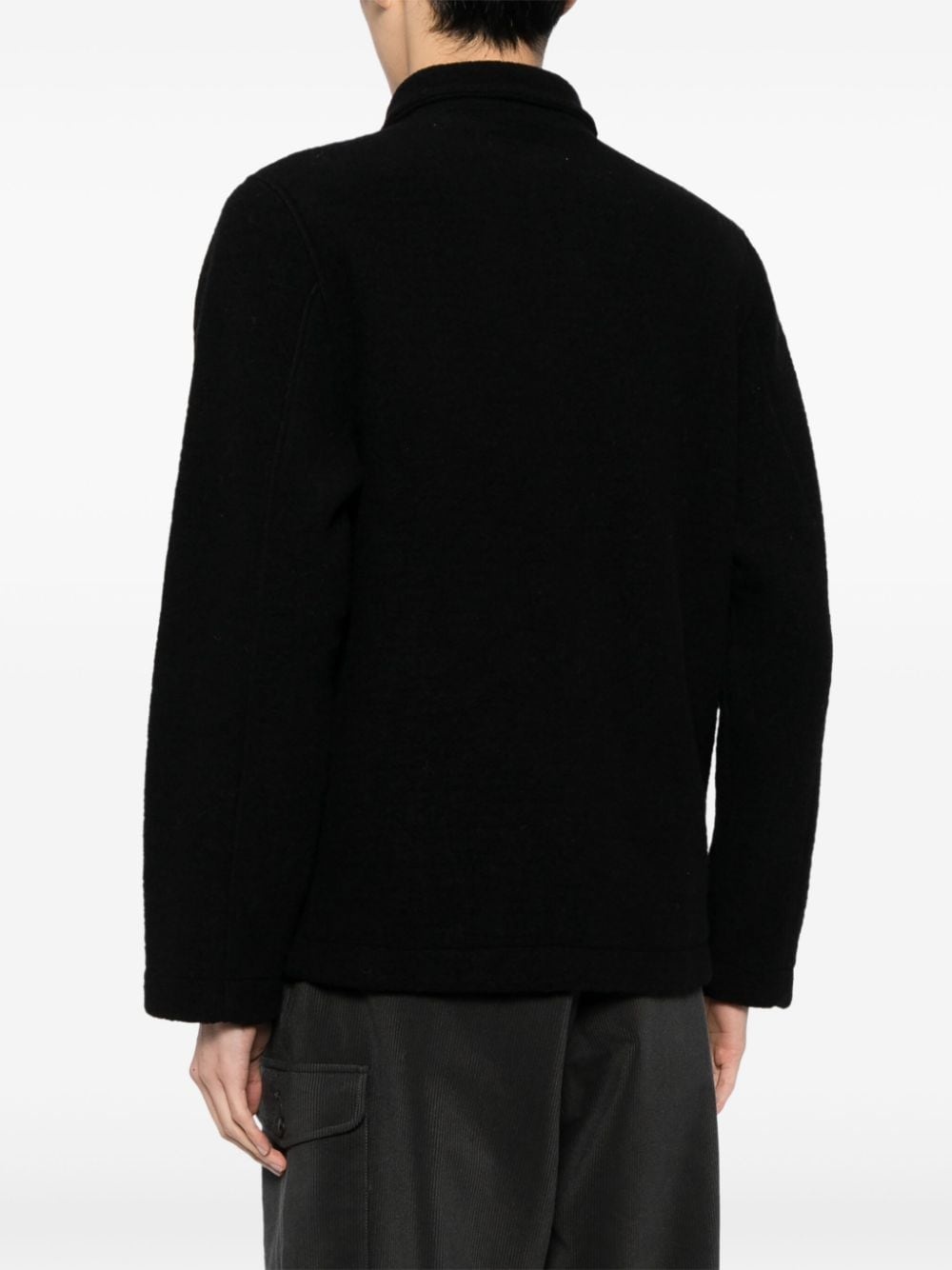 fleece field jacket - 4