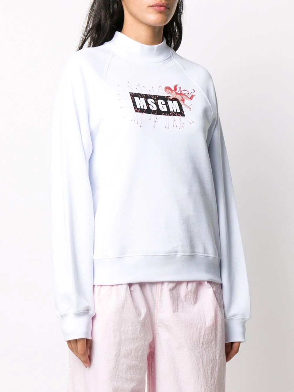 logo-print sweatshirt - 3