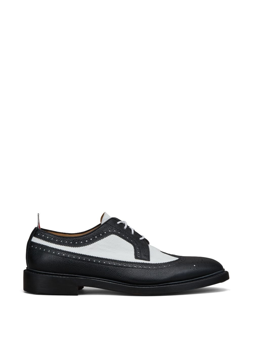 detachable transparent-panel oxford shoes - 6