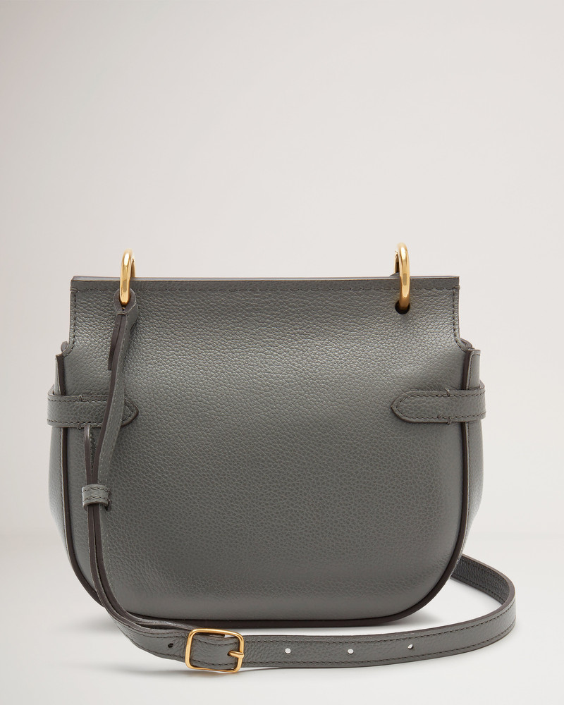 Small Amberley Satchel Charcoal Small Classic Grain 2