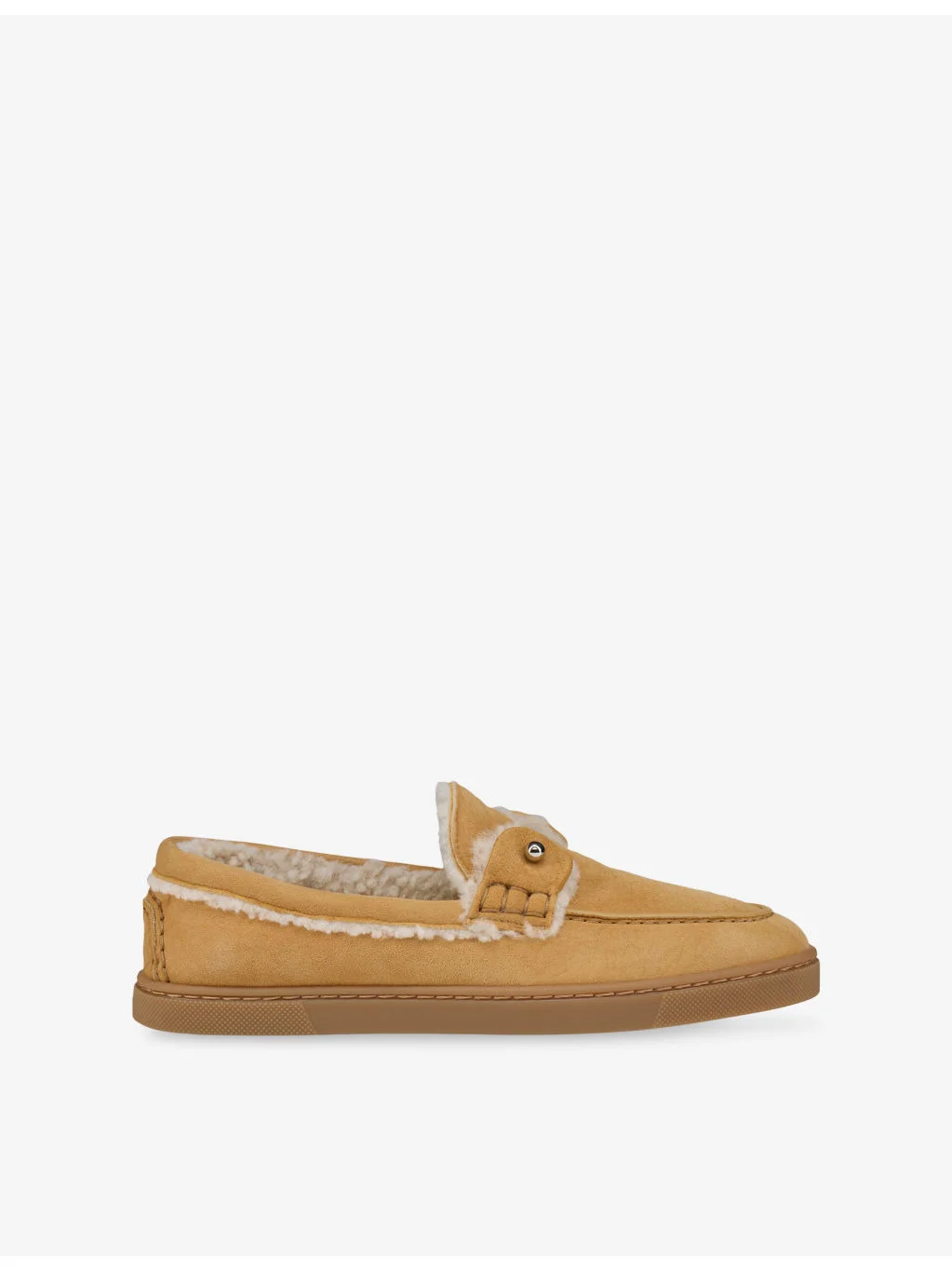 Chambeliboat Shearling-Leather Flat Boat Shoes - 1