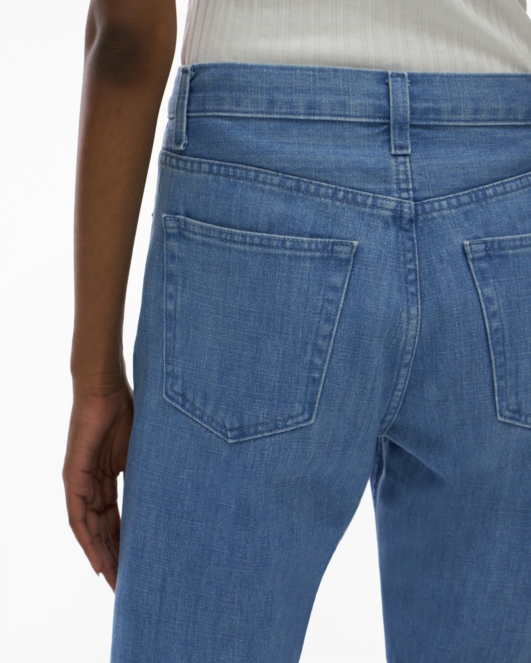 PIECED STRAIGHT PANT - 6