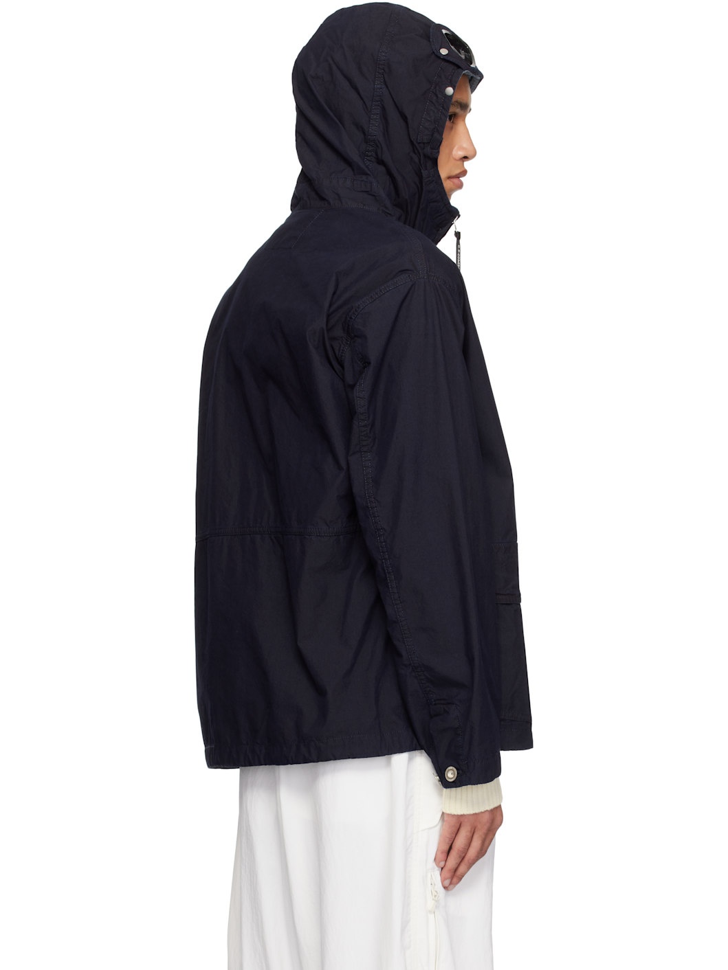C. P. Company Indigo 50 Fili Goggle Jacket - 3