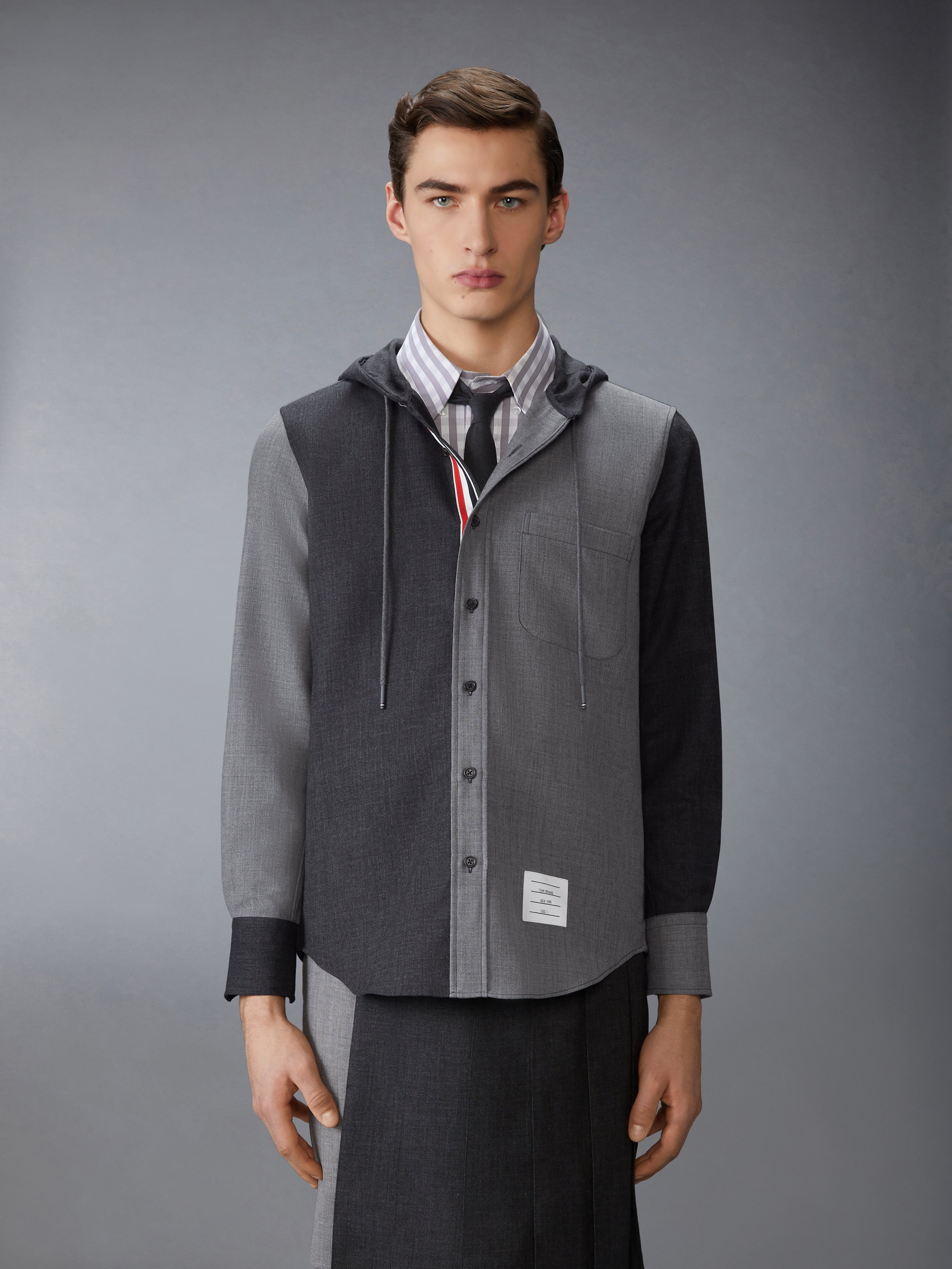 FRESCO FUNMIX HOODED SHIRT - 2