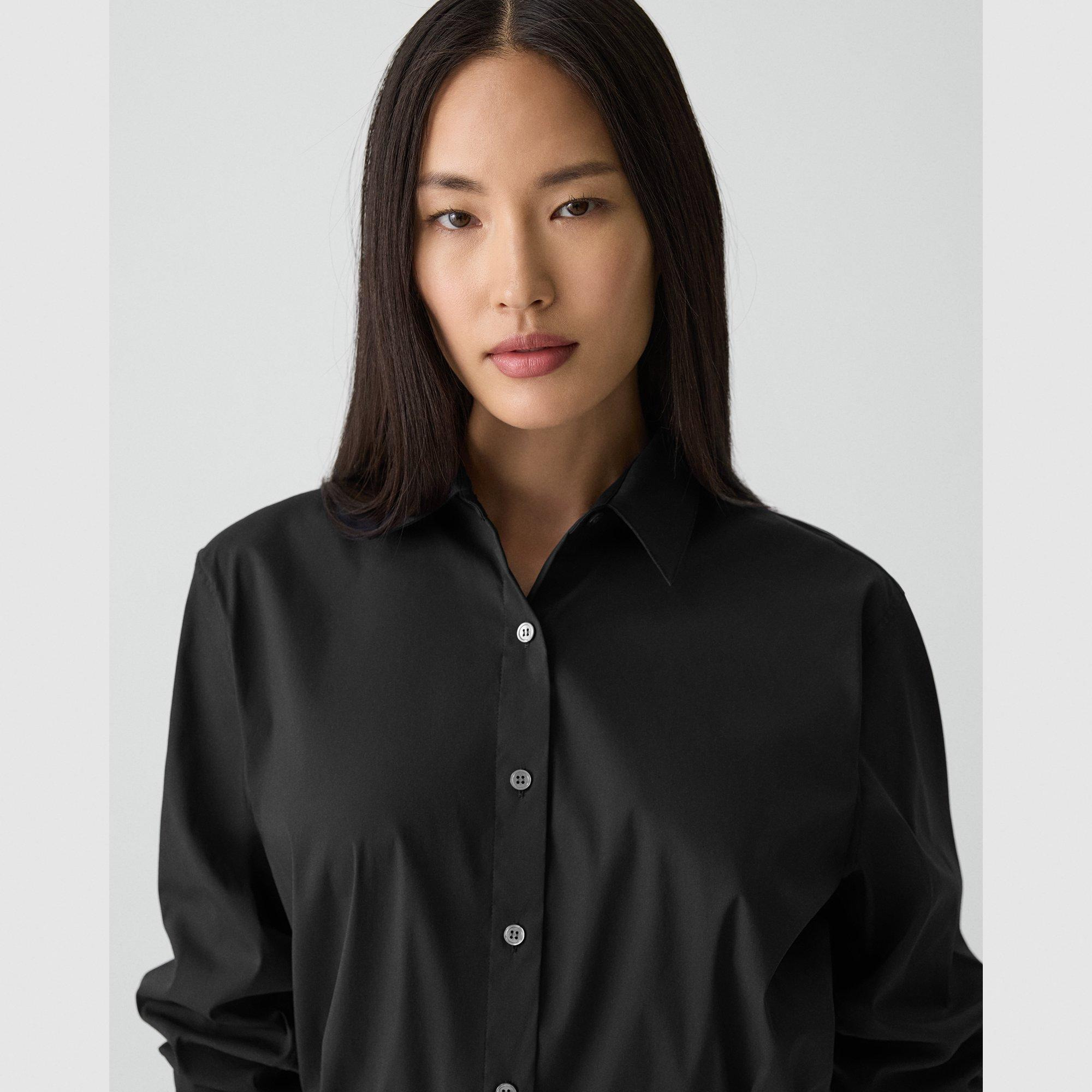 Cropped Shirt in Good Cotton - 5