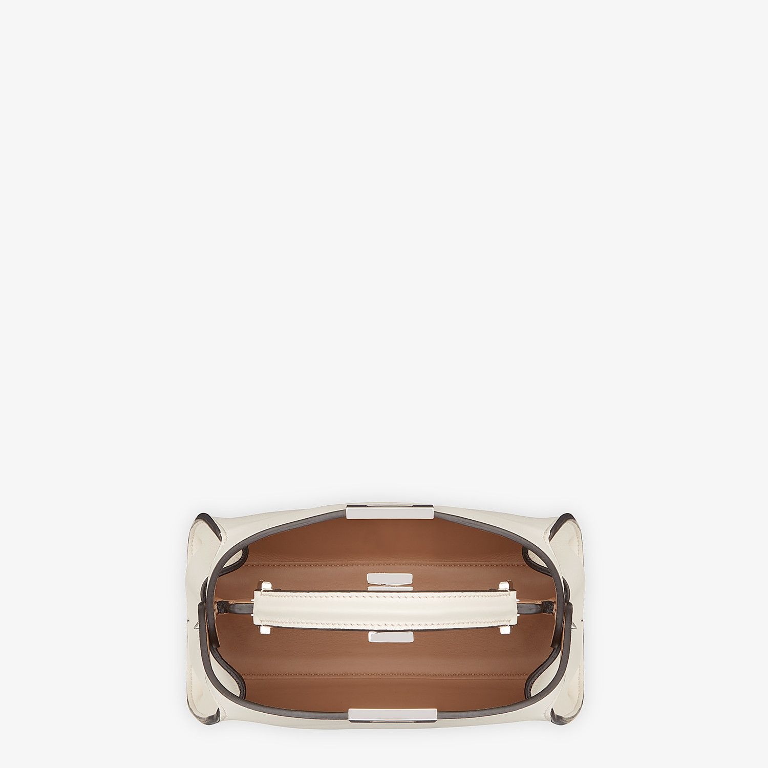 Beige leather bag - 4