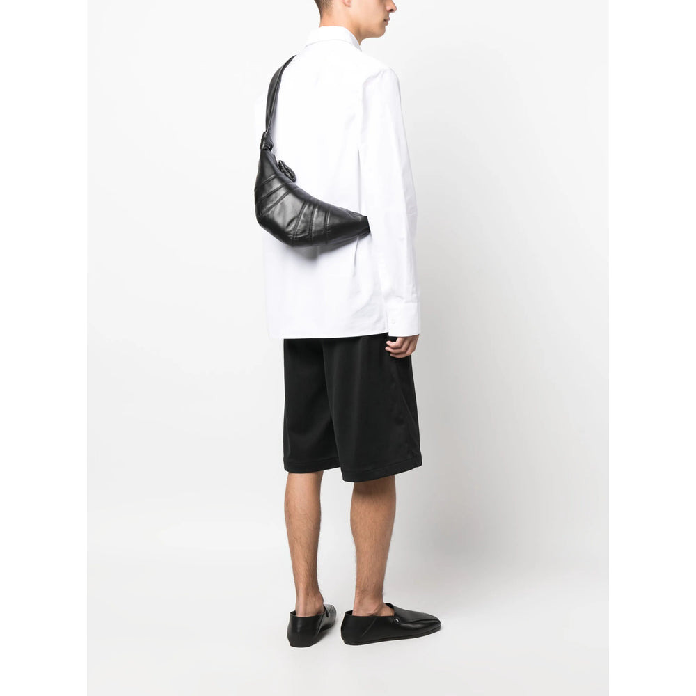 Lemaire Black Messenger Bags Men - 5