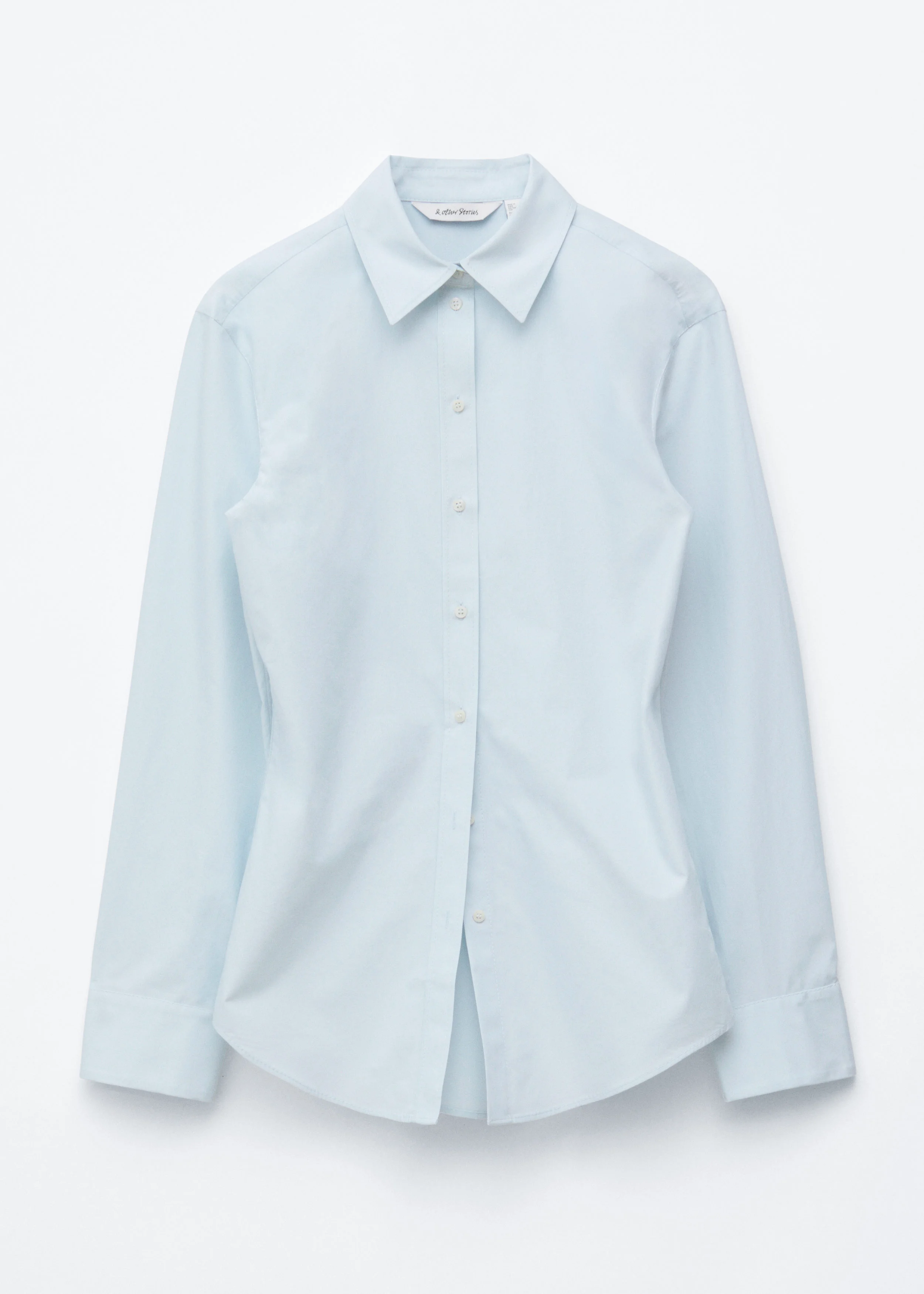 Tapered Cotton Shirt - 1