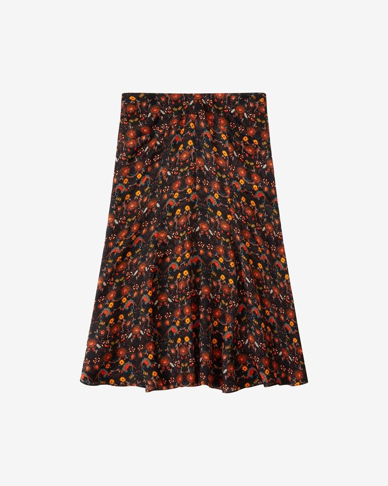 PRIELLE PRINTED SKIRT - 1