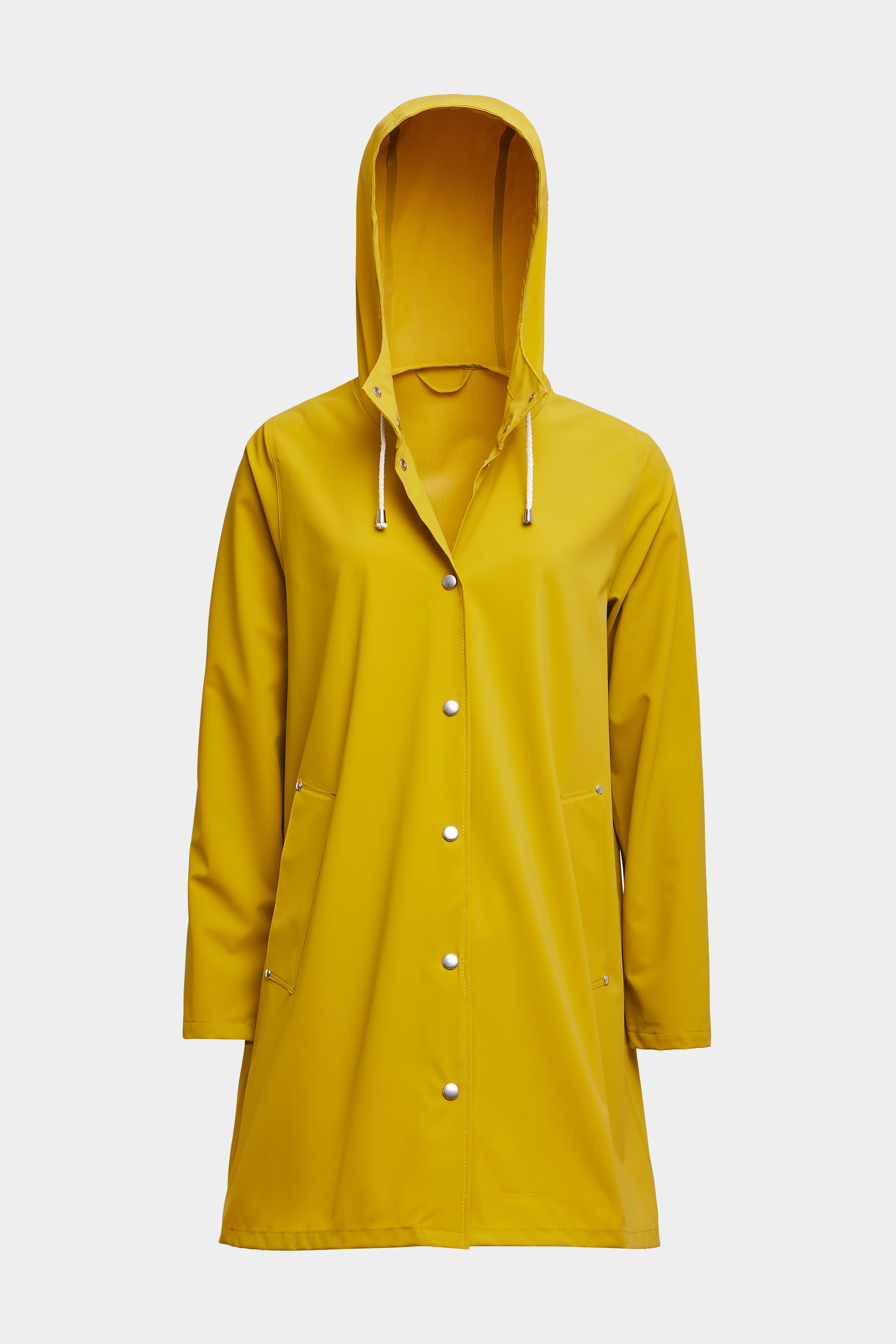 Mosebacke Lightweight Matte Raincoat Gold - 1