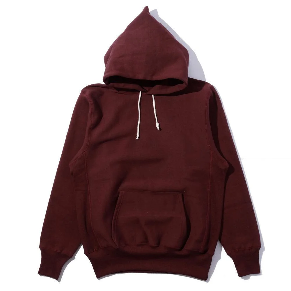 Warehouse & Co Lot. 484 Hooded Sweatshirt Burgundy - 1