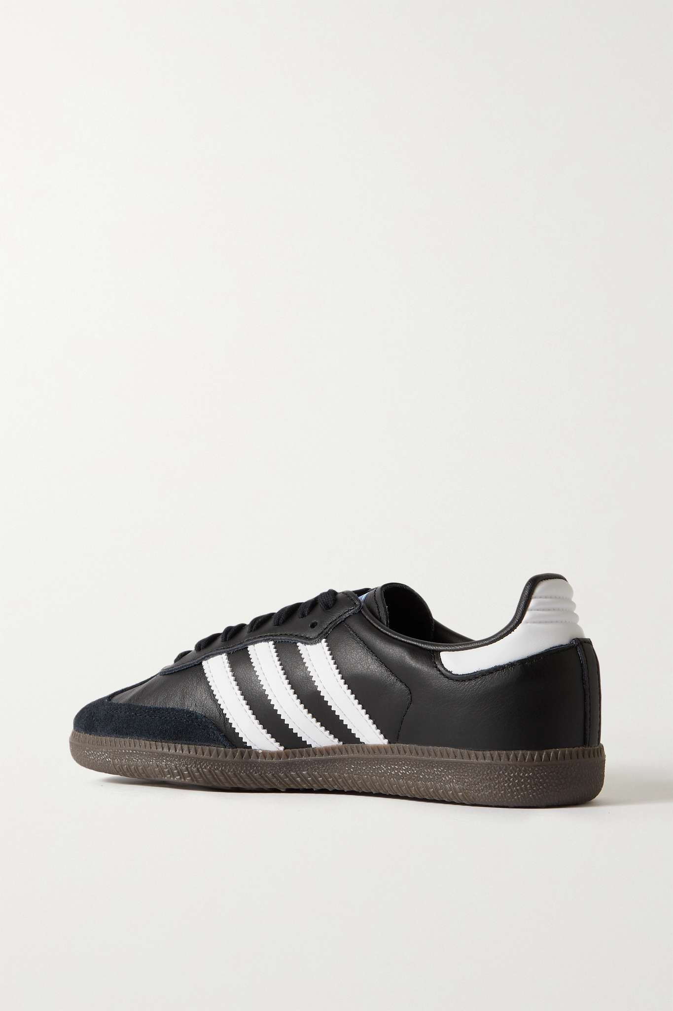 Samba OG suede-trimmed leather sneakers - 3