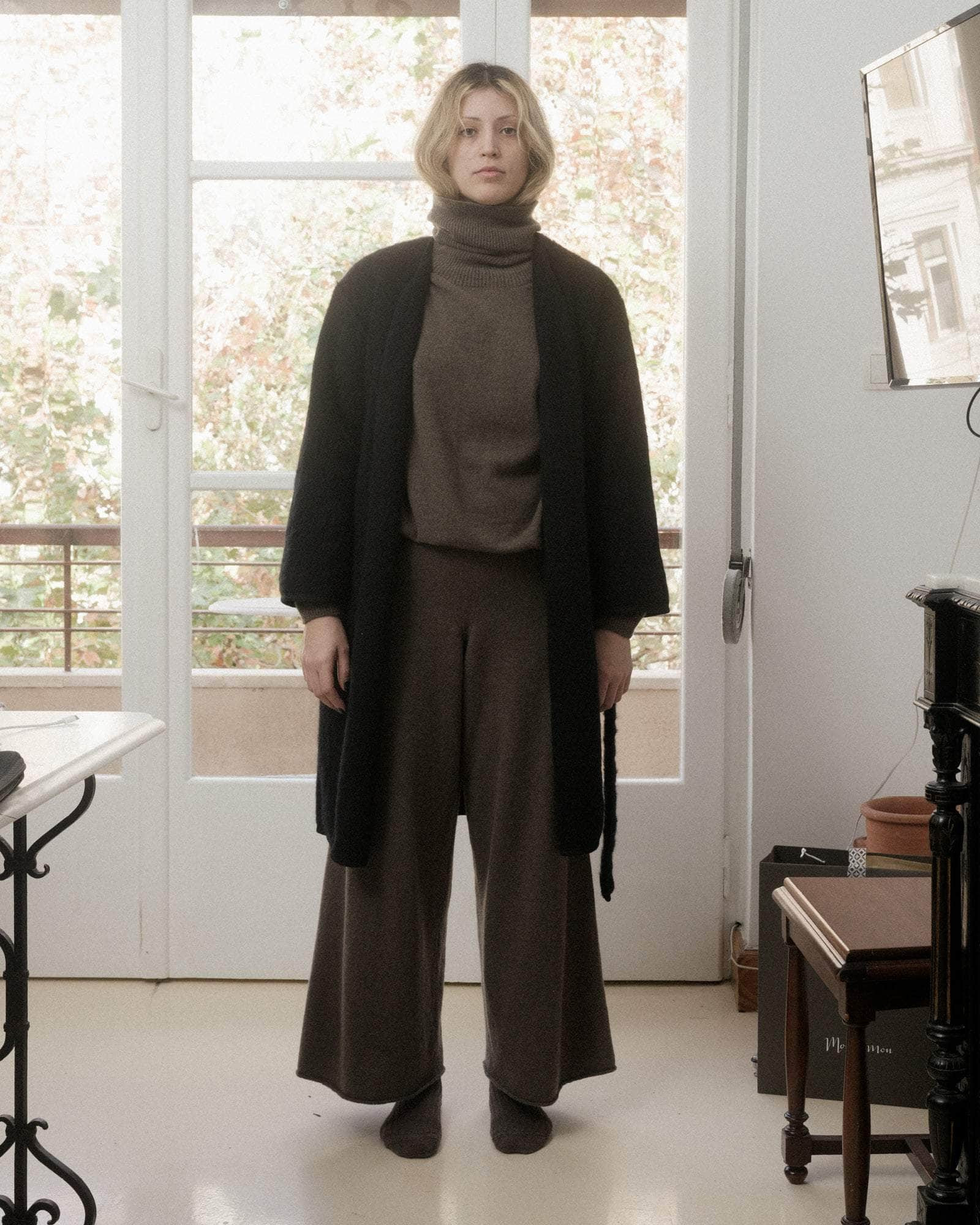 Capas Coat - Brushed Wool - 5