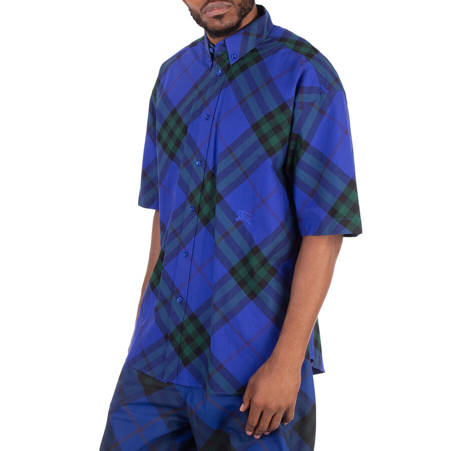 Burberry Check-Pattern Cotton Shirt - 2