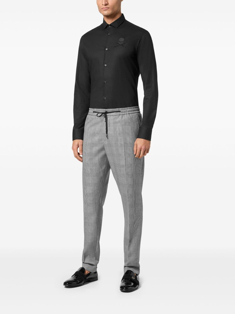 PHILIPP PLEIN Prince of Wales-check trousers outlook