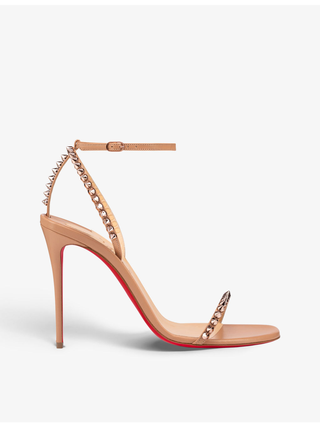 So Me 100 leather heeled sandals - 1