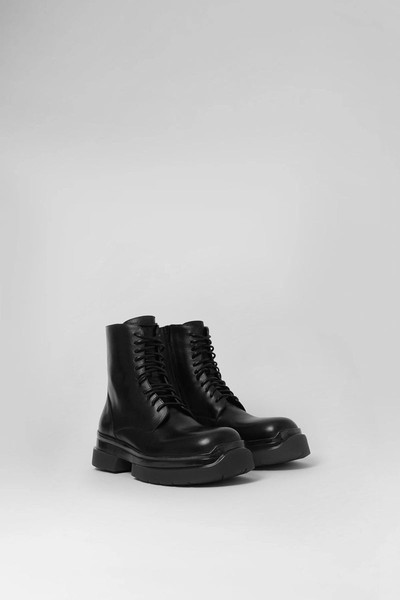 Ann Demeulemeester Koos Combat Boots Black outlook