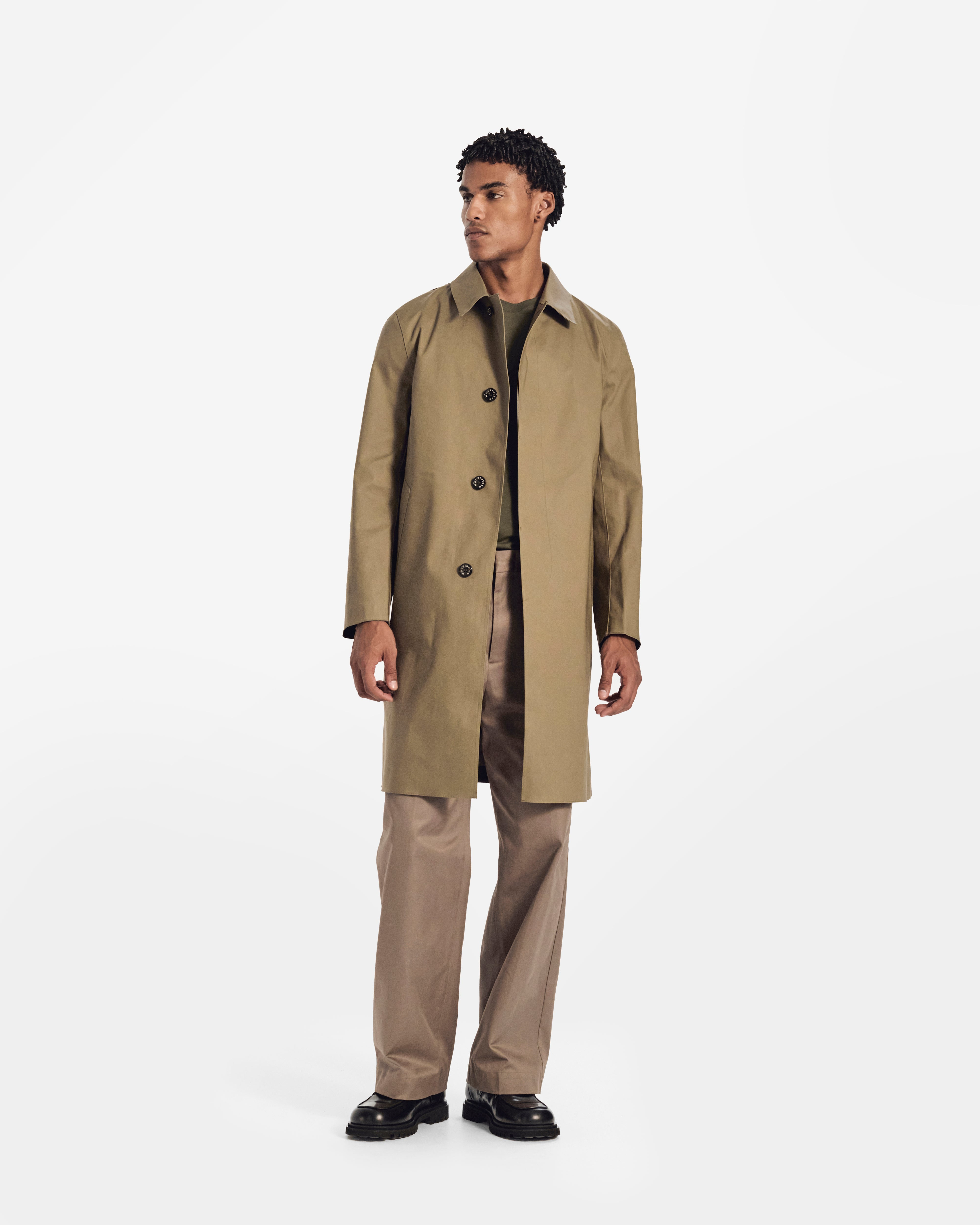 Dunkeld Rubberised 3/4 Length Coat - 2