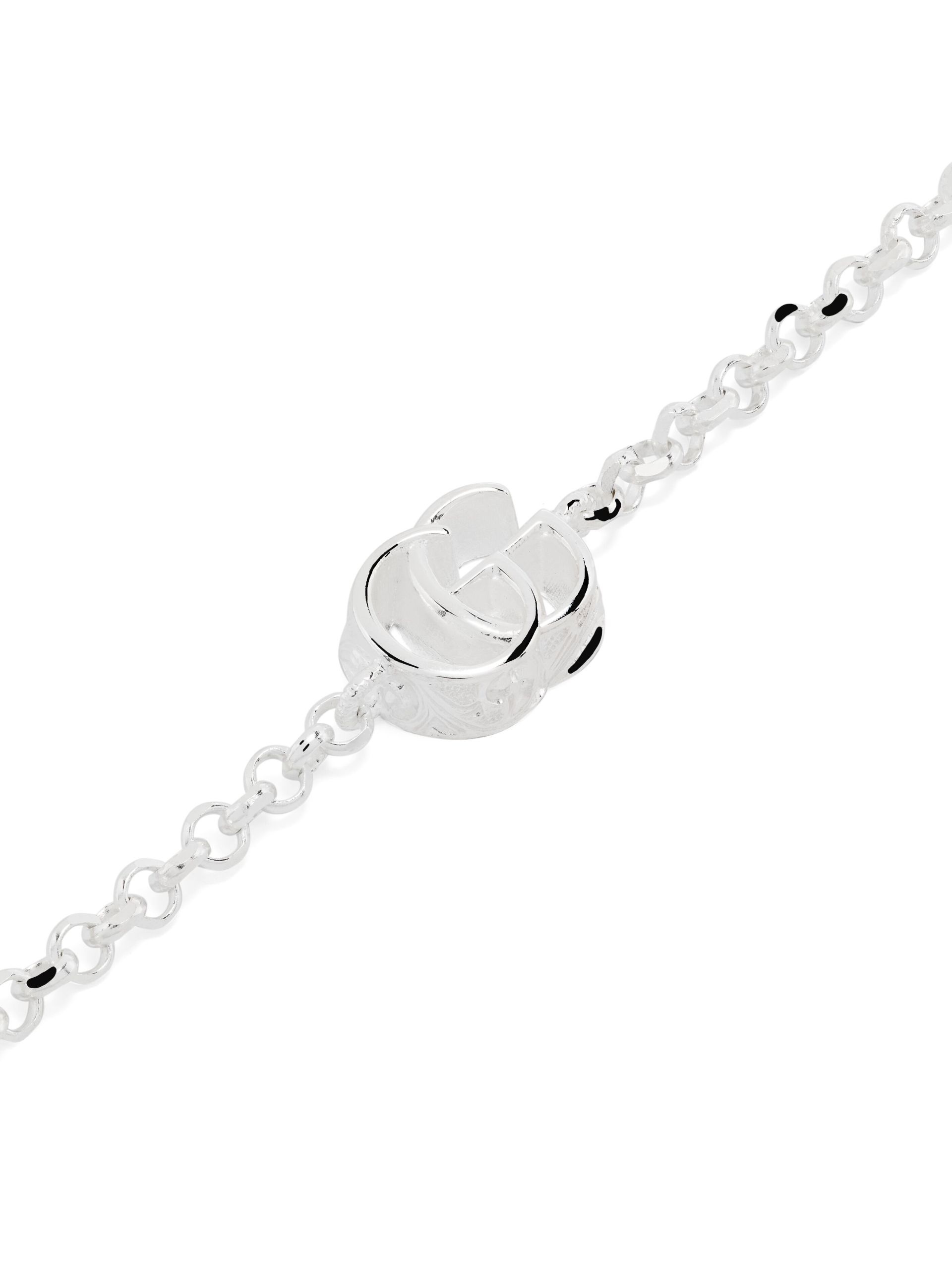 Sterling Silver GG Marmont Bracelet - 3