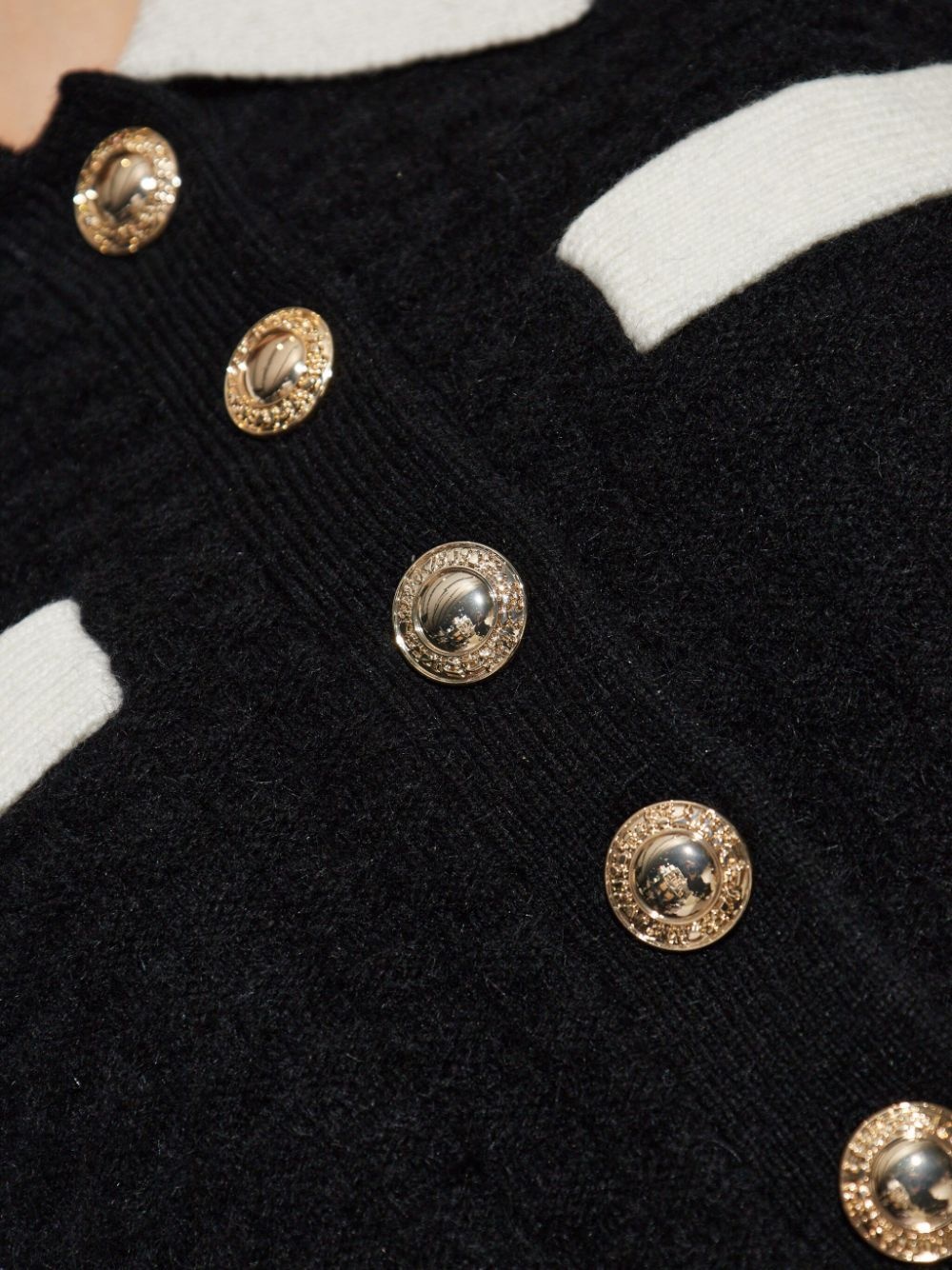 button-fastened knit top - 5