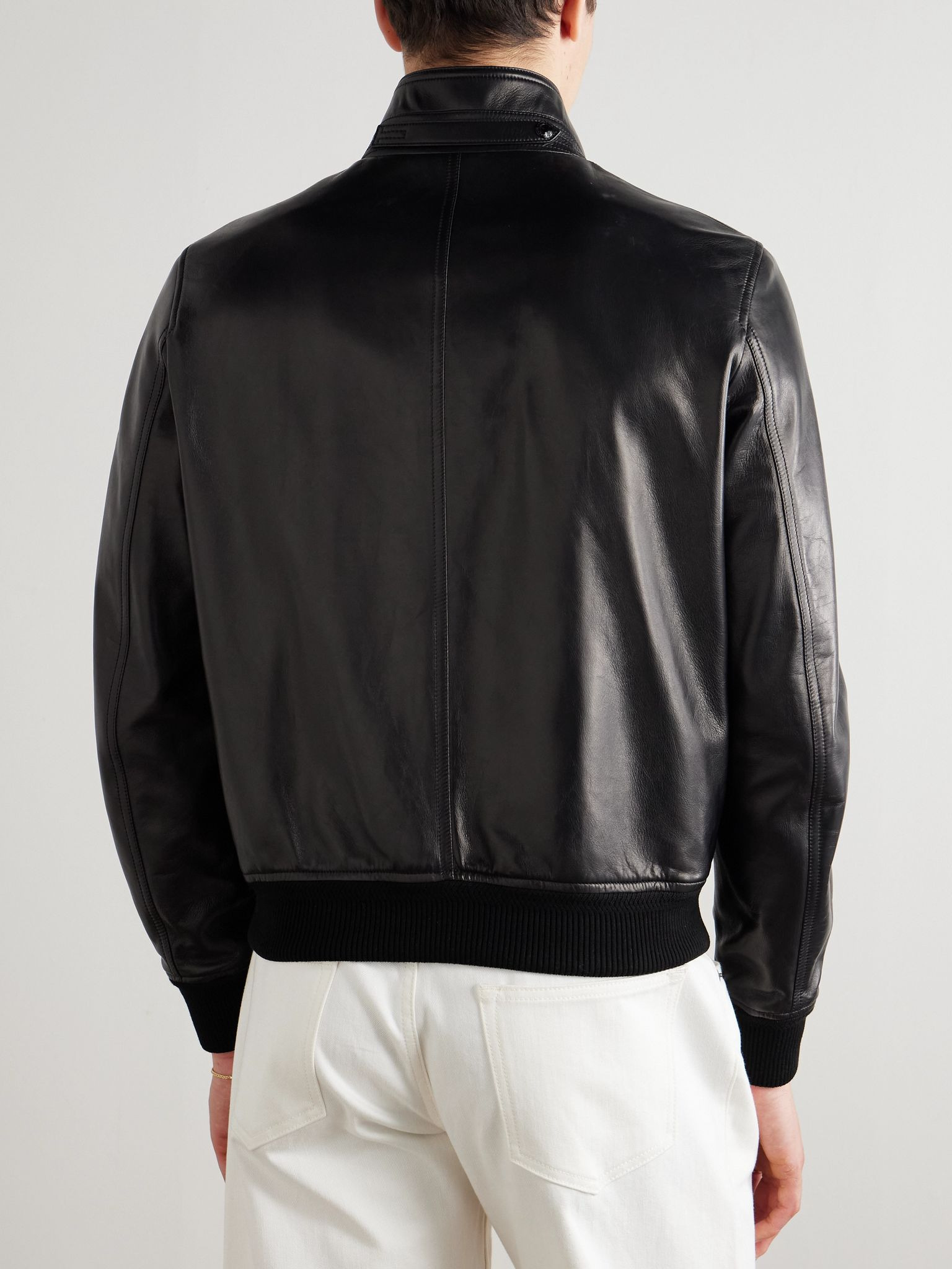 Leather Jacket Black - 4