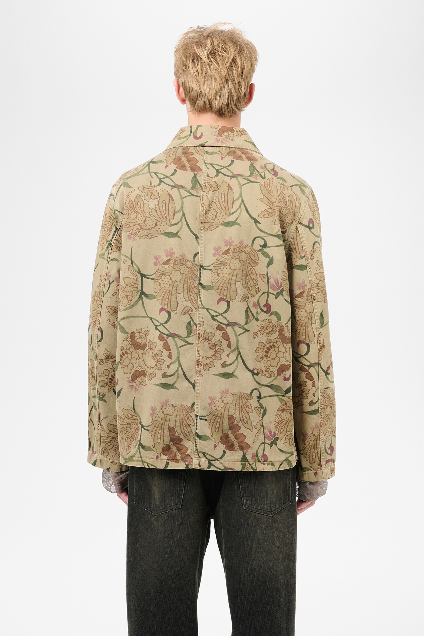 Uniform Jacket Spotting Rose Seventies Sateen - 6