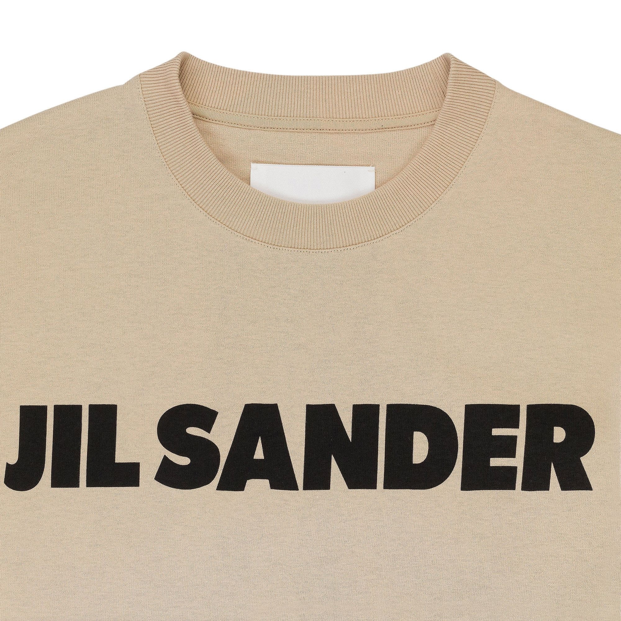 Jil Sander Logo T-Shirt 'Dark Sand' - 3
