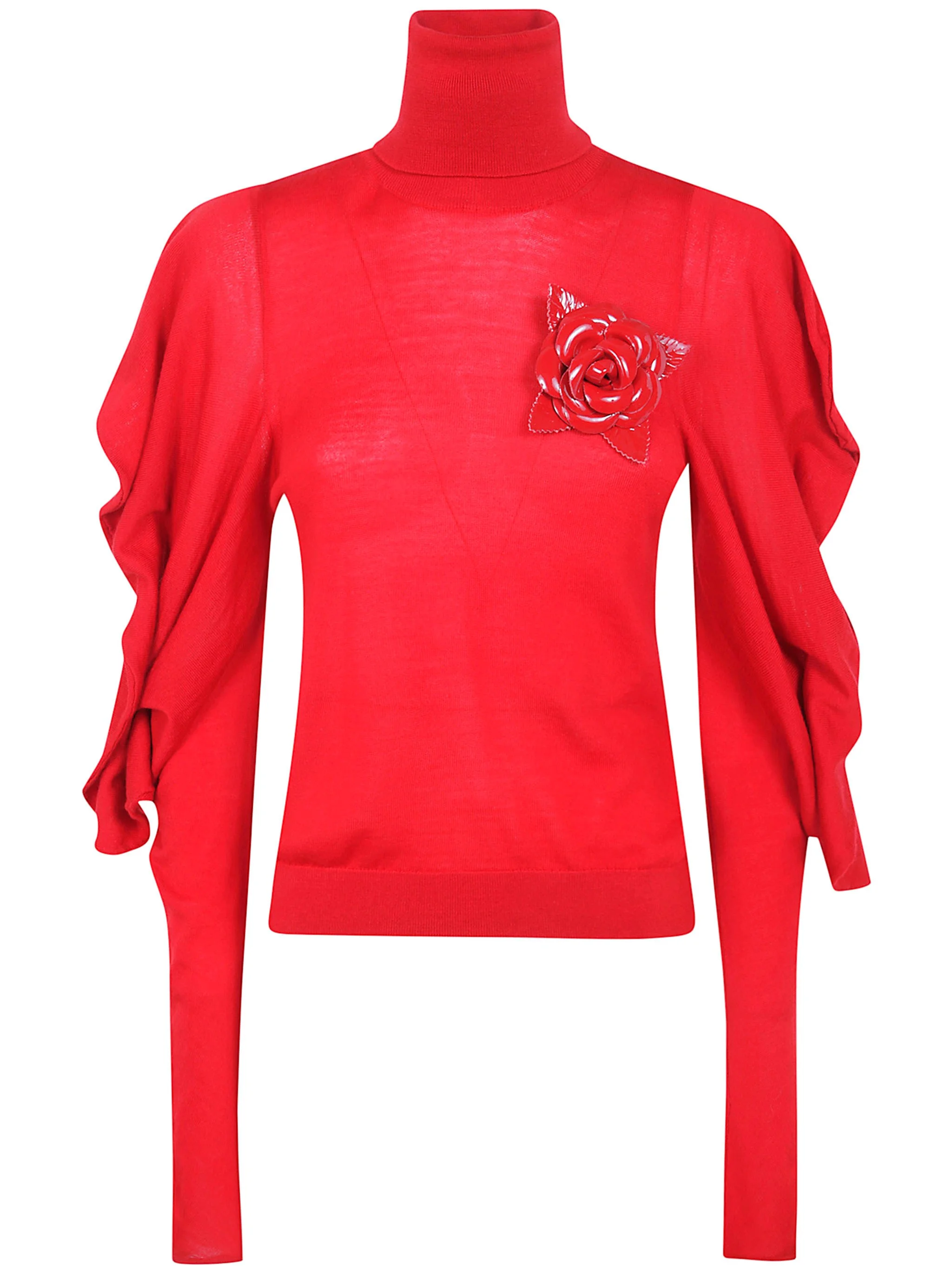 Fine-Knit Wool Sweater - 1