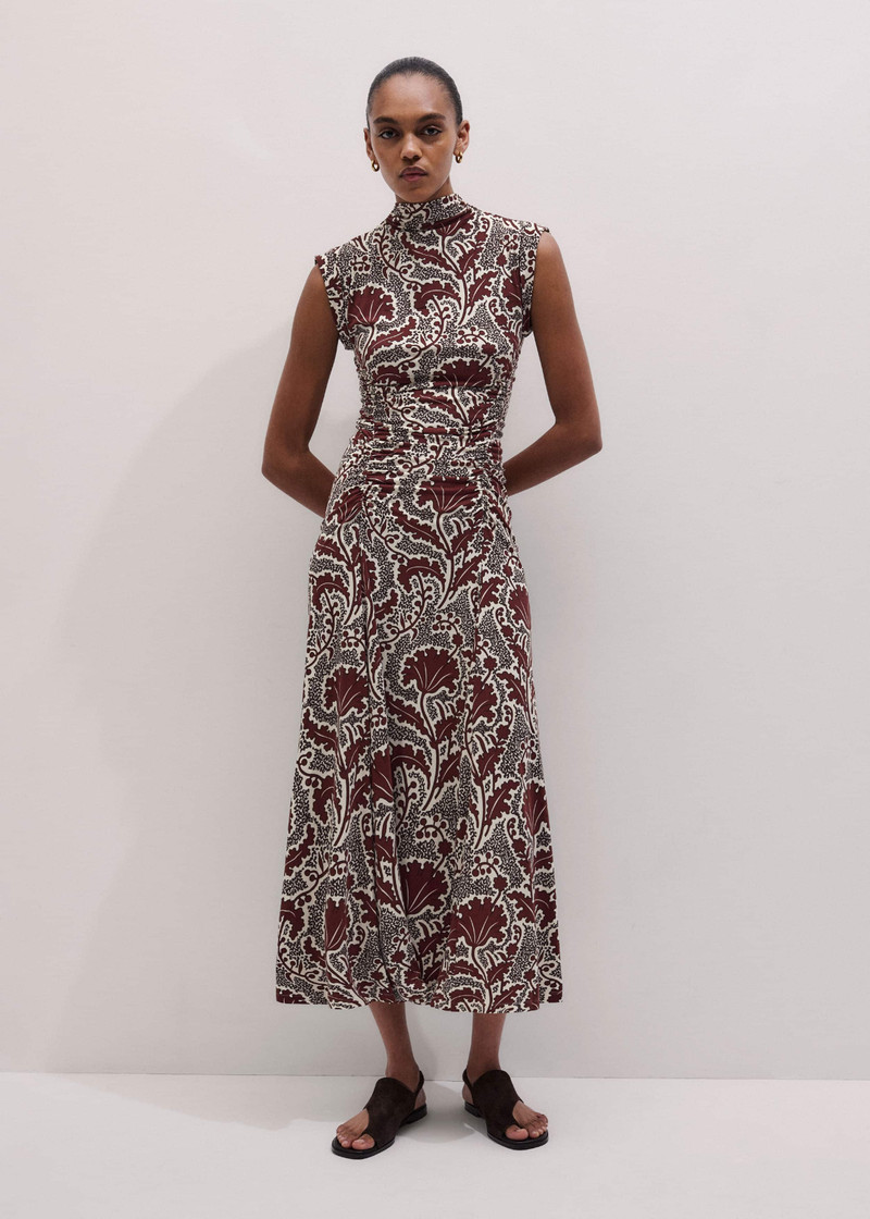 Fit + Flare Maxi Dress 6