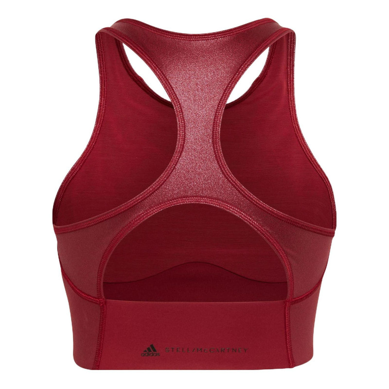 adidas (WMNS) adidas by Stella McCartney Shiny Training Crop Top 'Copper' HI1940 outlook