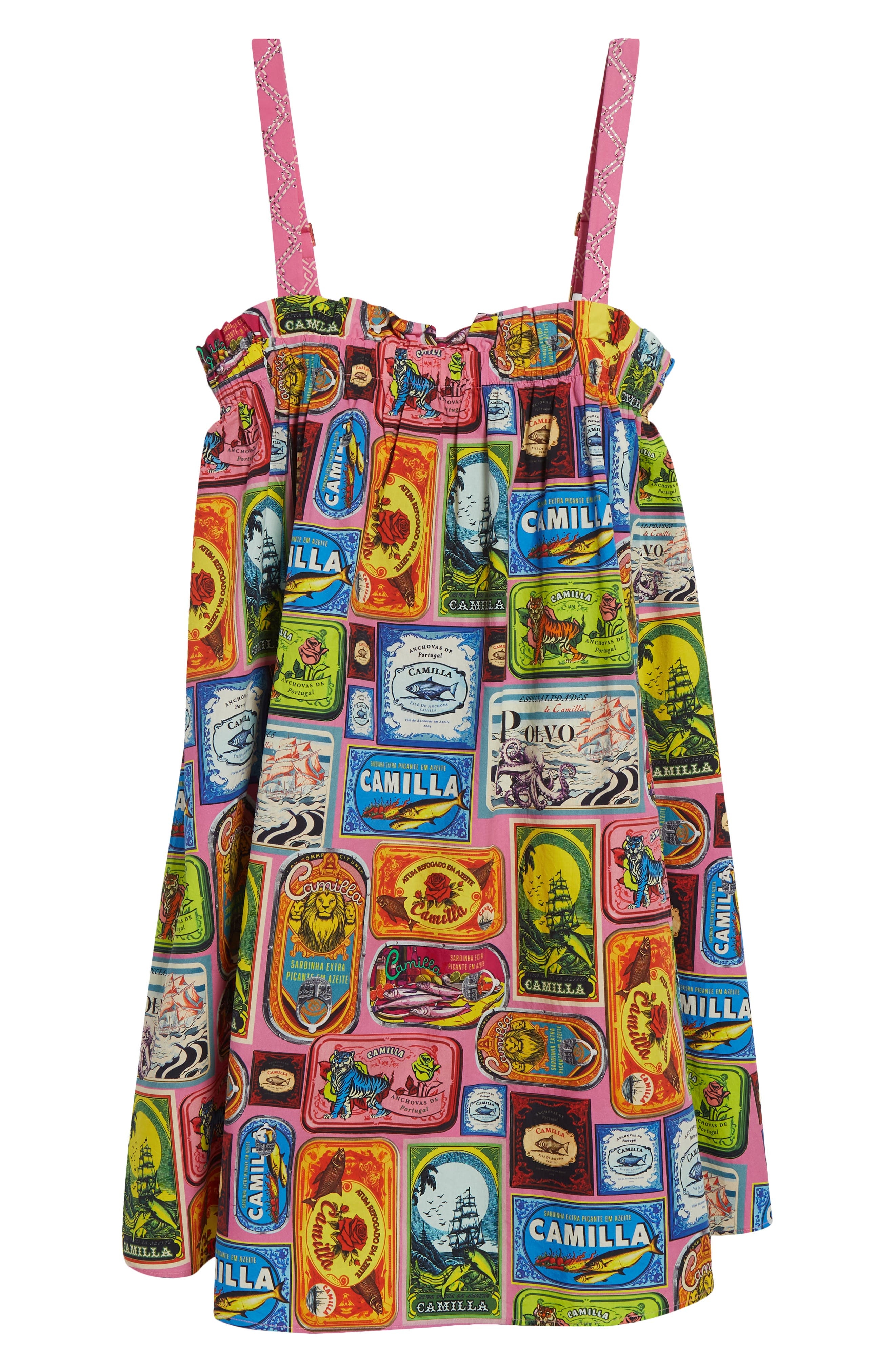 Camilla Salty Splendor Organic Cotton Poplin Sundress at Nordstrom - 4