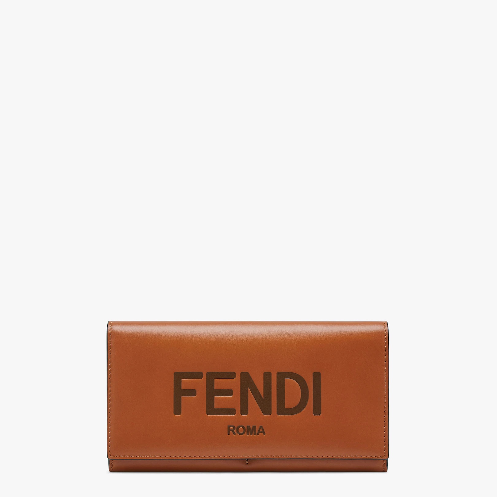 Brown leather wallet - 1