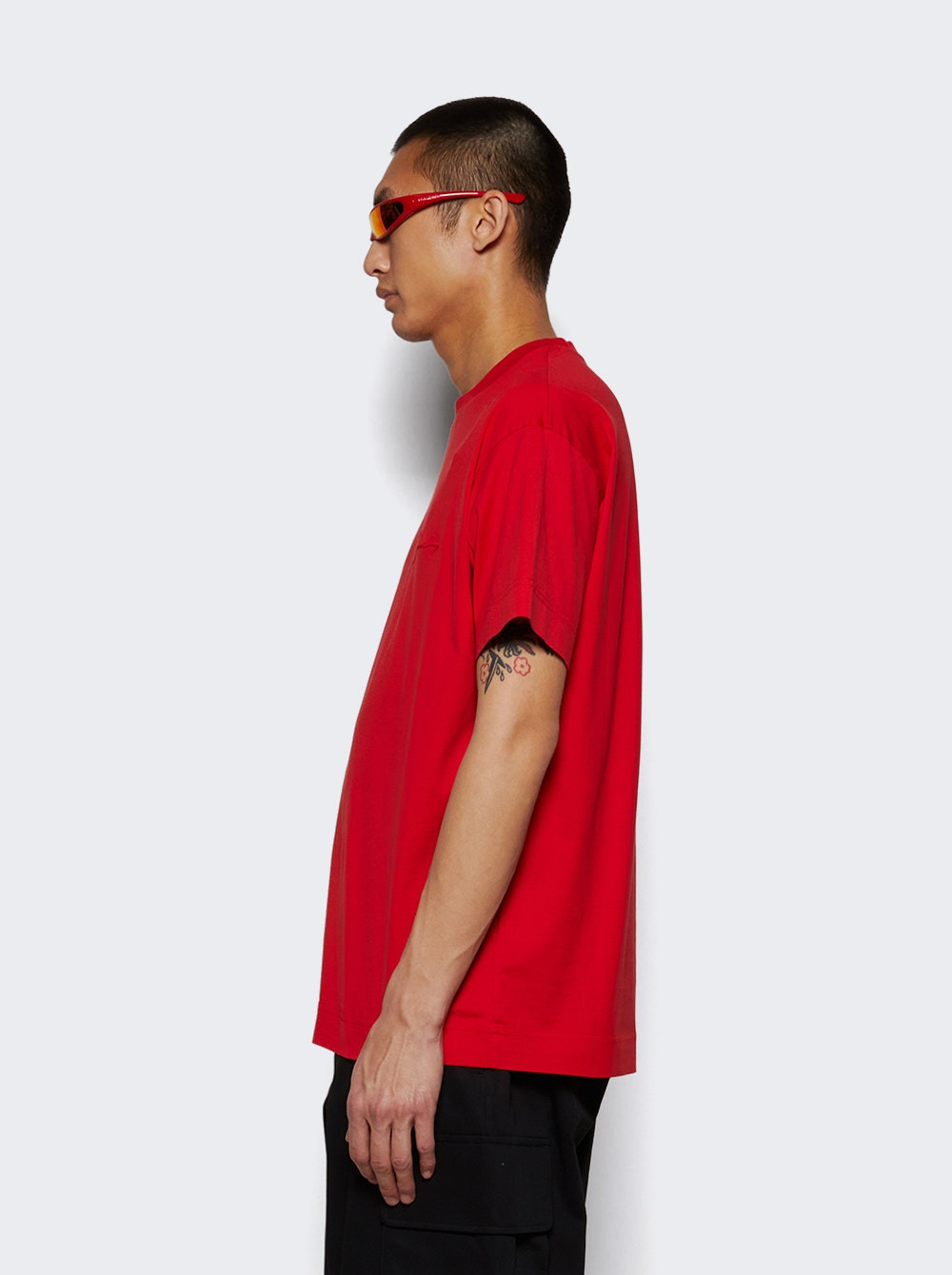 Regular Fit Tee Red - 3