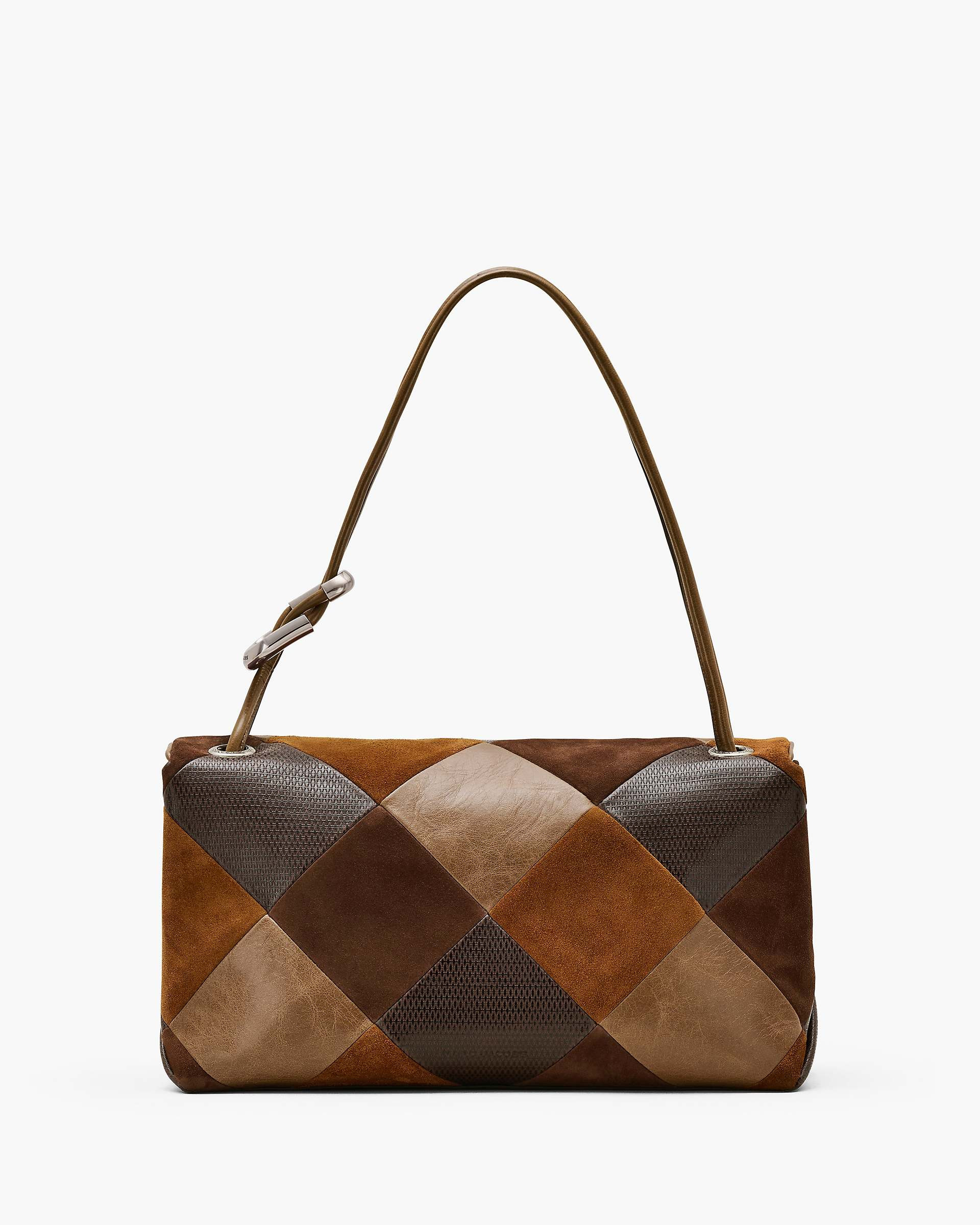 THE SUEDE PATCHWORK LARGE DUAL BAG - 3