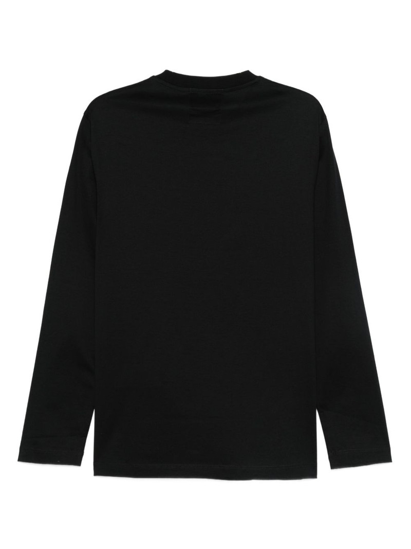 EMPORIO ARMANI long-sleeve cotton T-shirt outlook