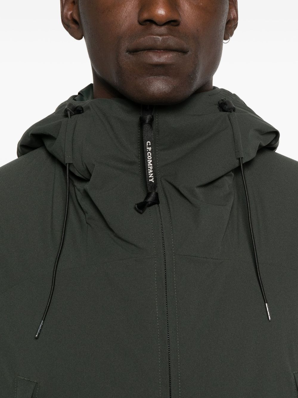 hooded-neck padded jacket - 5