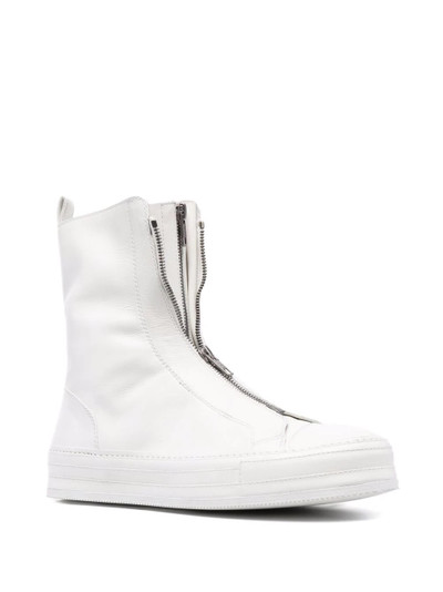 Ann Demeulemeester dual zip-front ankle boots outlook