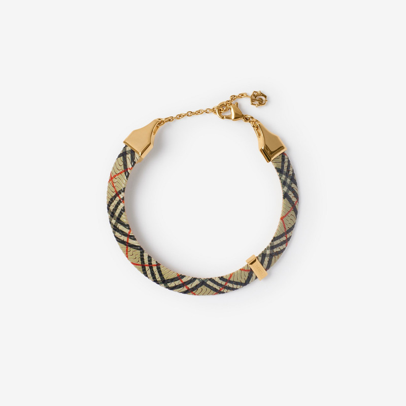 Check Print Bracelet 1