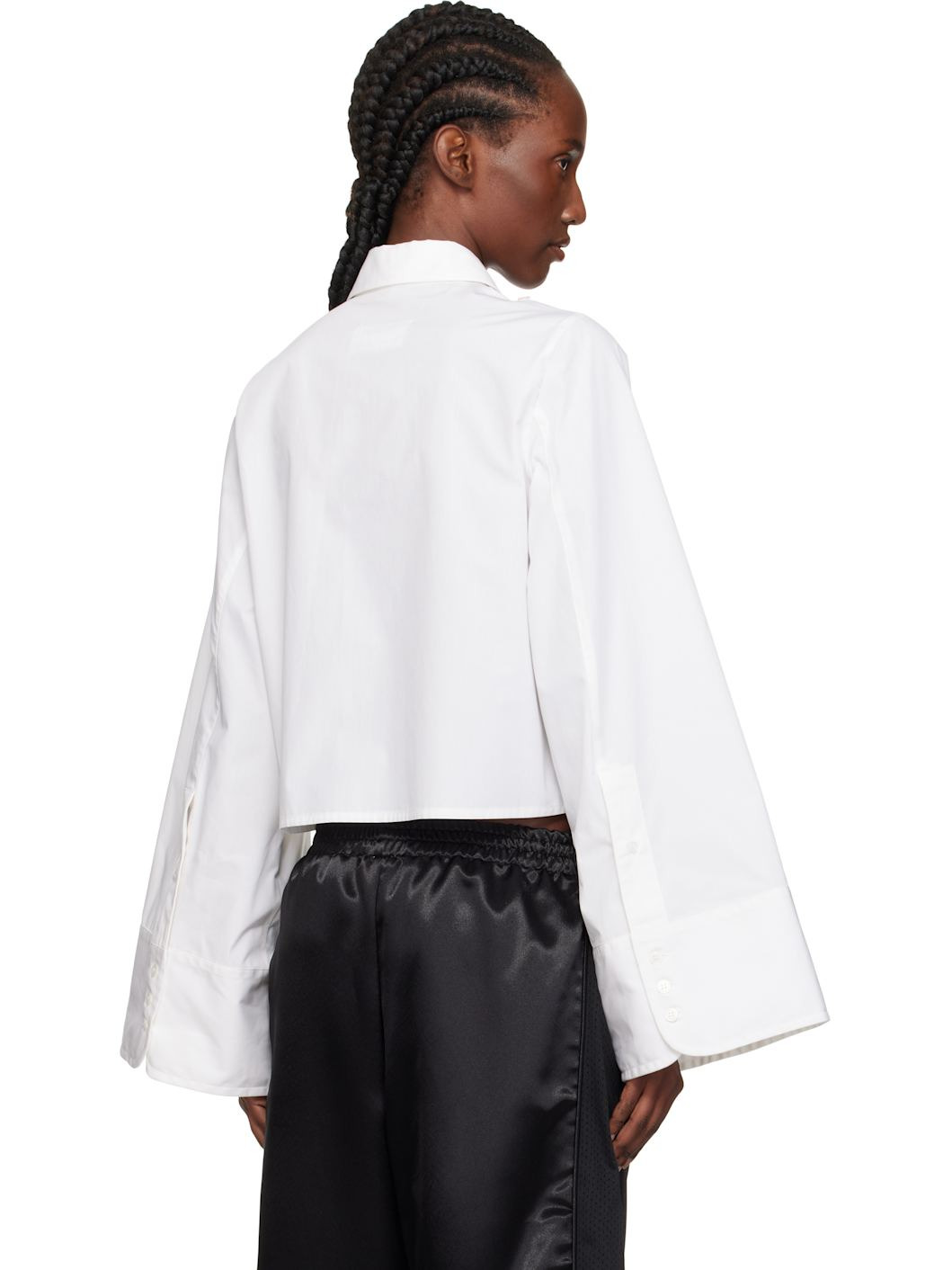 White Cotton Shirt - 3