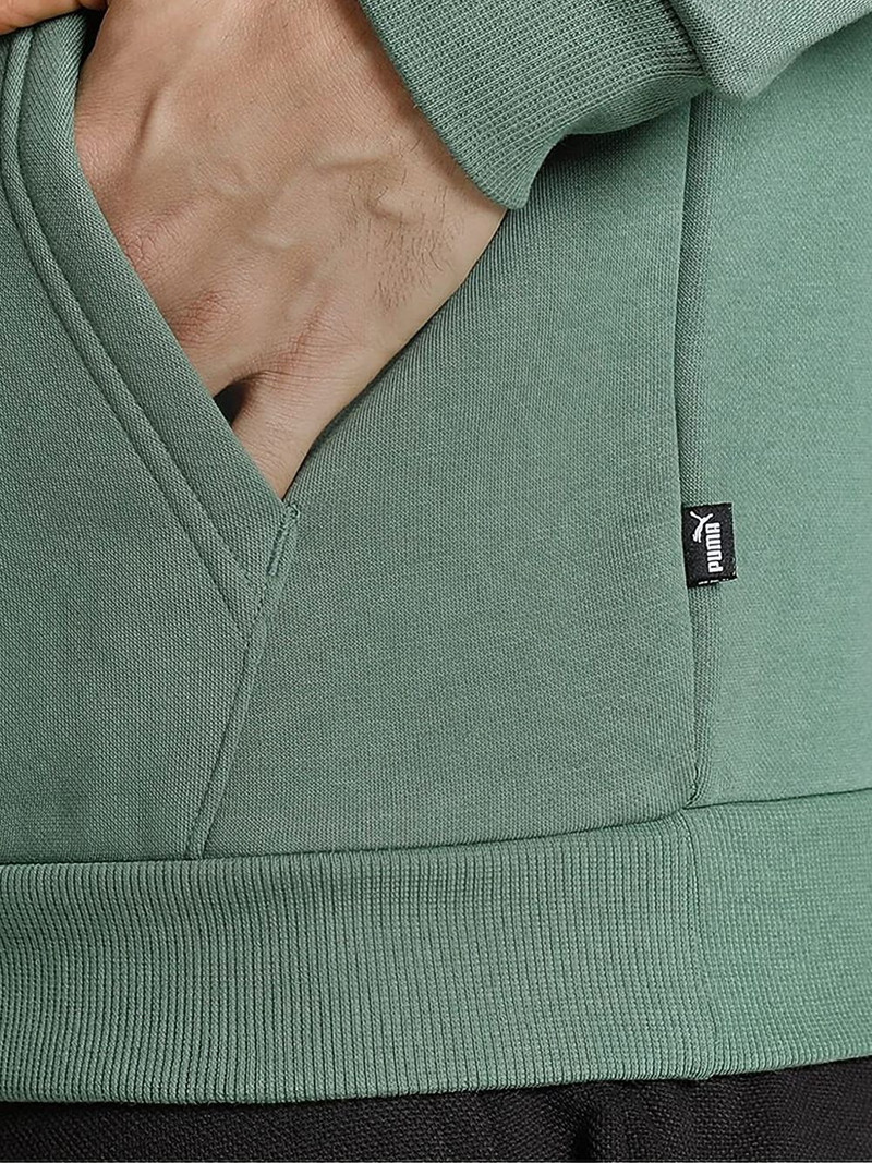 PUMA logo-print hoodie outlook