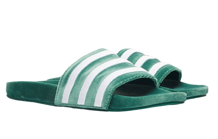 adidas Adilette 'Green White' BY9907 - 3