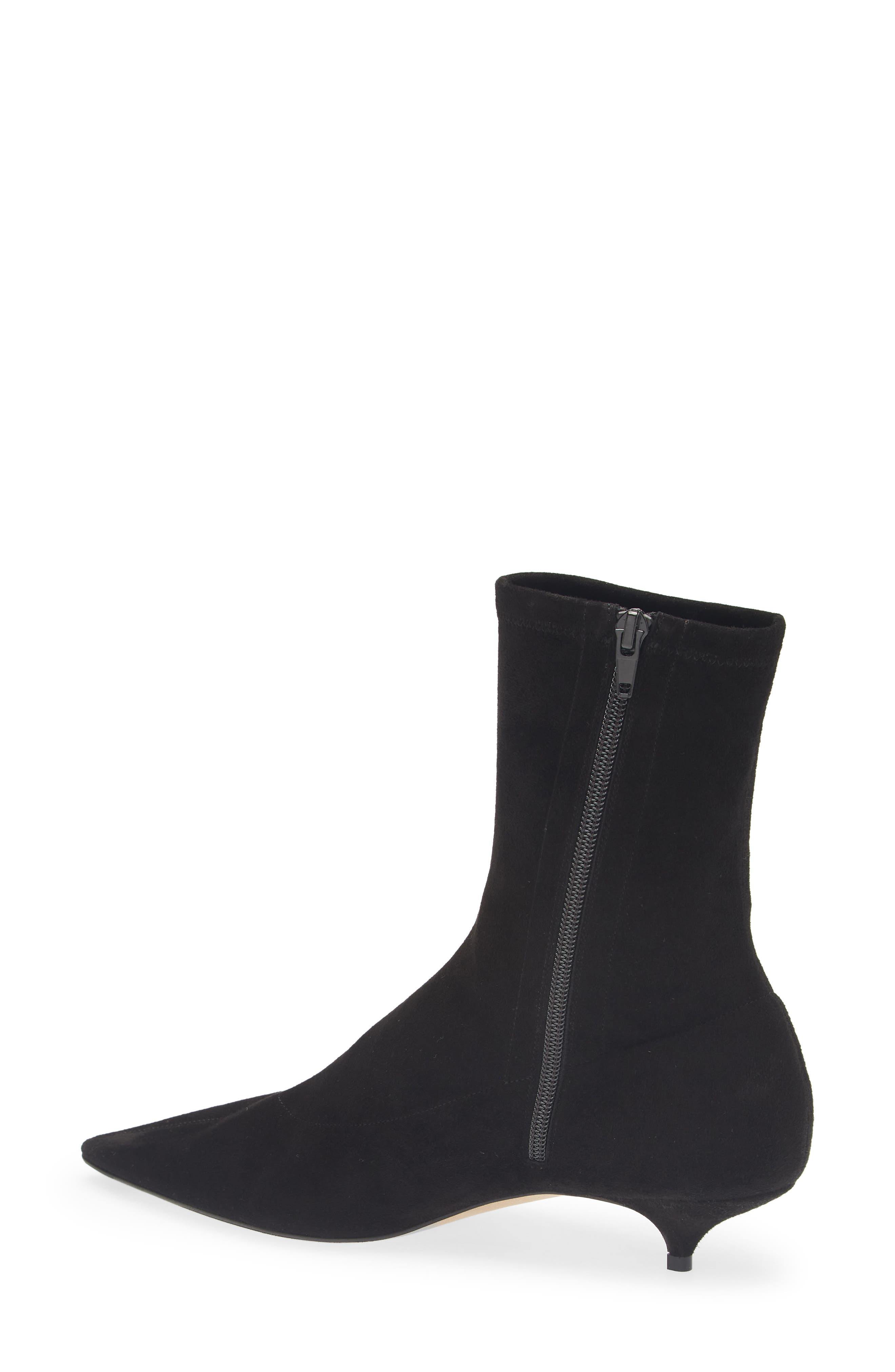 The Row Liisa Pointed Toe Bootie in Black at Nordstrom - 2